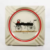 Break No 363 Open Top Carriage Vintage Ceramic Ashtray
