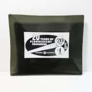 General Electric Fluorescent Progress Glass Ashtray
