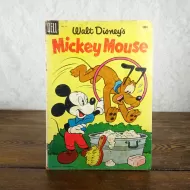 1955 Walt Disney’s Mickey Mouse Comic Book. Dell 43