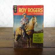 Gold Key Roy Rogers and Trigger The Rebel Rider Comic Book