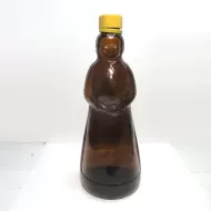Mrs. Butterworth 10H Brown Bottle with Yellow Top