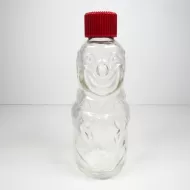 Bo Bo the Clown 4 oz Vintage Children Medicine Bottle