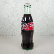 Dale Earnhardt Jr and Sr Nascar Full Coke Classic Bottle