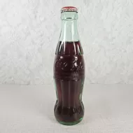 Boston Massachusetts Vintage 8 oz. Full Coke Bottle