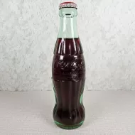 Charlottesville Virginia Vintage 8 oz. Full Coke Bottle