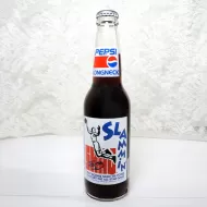 Shaq Slammin 12 oz Full Longneck Pepsi Bottle 1992-1993