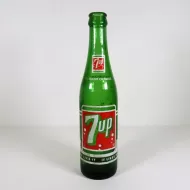 Seven Up Vintage 10 oz. Empty Seven Bubbles Bottle