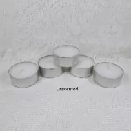 Unscented Tealight Candles 5 Count