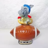 Democratic Donkey Football 1972 Jim Beam Decanter