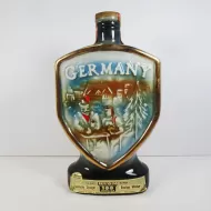 Jim Beam 1970 Decanter Map of East and West Germany