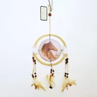 Headshot of a Mother Horse and her Child Dreamcatcher