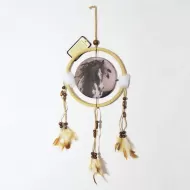 Wild Spotted Horse Feathers in Mane Dreamcatcher