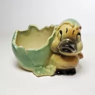 Baby Chick Breaking Out of Its Shell Vintage Figurine