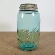 Ball 3L Antique Aqua Quart Mason Jar with Atlas Lid