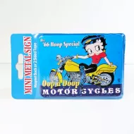 Betty Boop Motorcyles Refrigerator Magnet