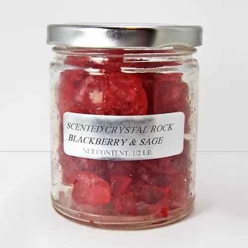 Blackberry and Sage 1/2 lb Scented Crystal Rocks