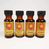 L11 Scented Fragrance Oils in 4 half oz Amber Bottles