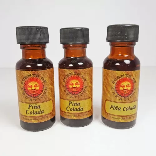 L15 Scented Fragrance Oils in 3 half oz Amber Bottles