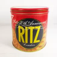 1984 Nabisco Ritz Crackers 50th Anniversary Canister