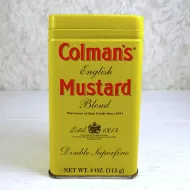 Colmans English Mustard Blend Vintage Metal Spice Tin