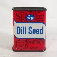 Kroger Dill Seed True Taste Vintage Metal Spice Tin