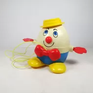 Fisher Price No. 736 Humpty Dumpty Vintage Pull Toy