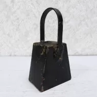 Vintage Metal Cow or Goat Bell with Nut Clapper