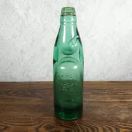 Codd Neck Vintage Glass Self Sealing Soda Bottle No 1